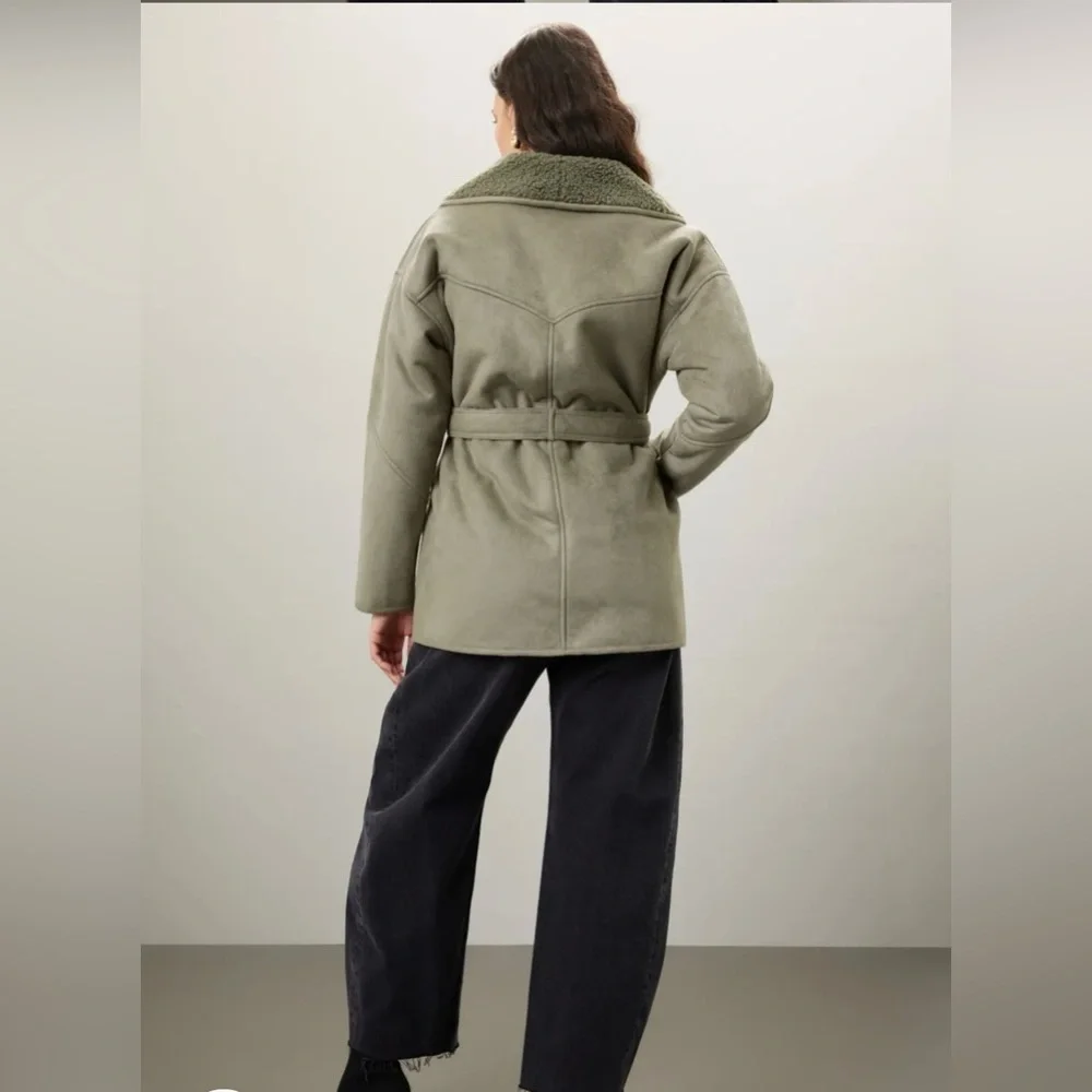 Love, Whit by Whitney Port Faux Leather Belted Jacket - Picture 4 of 11